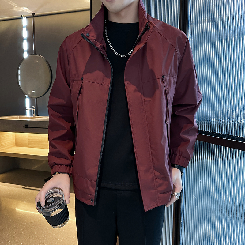 男装2025新款外套男春秋款潮流时尚帅气上衣高端工装秋季夹克衣服