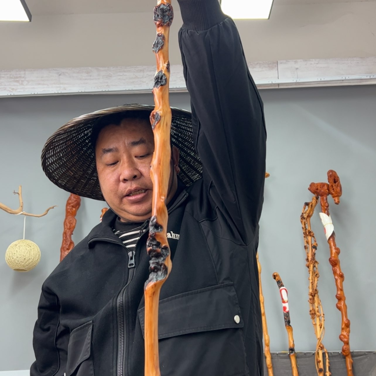 【闪购商品】黑果木其他冷**月拐杖194