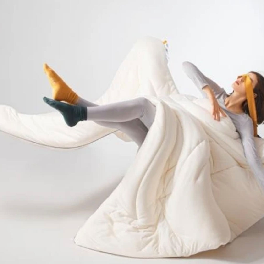 养生冰藤凉席床单款三件套金咖