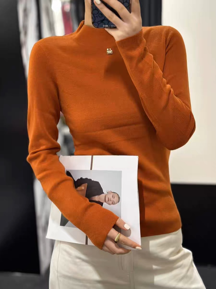 【买一送一】到手2件半高领羊毛针织打底衫