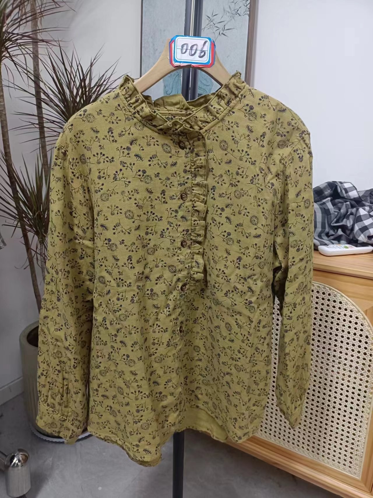 清 孤品 纯棉衬衫