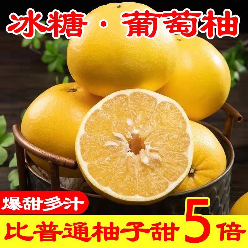 【适合榨汁】福建黄金葡萄柚新鲜西柚爆汁翡翠葡萄柚孕妇水果薄皮多