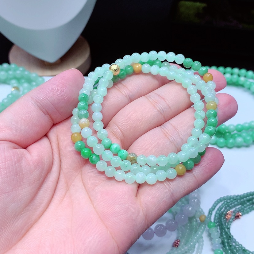 【闪购商品】翡翠手链未镶嵌K*