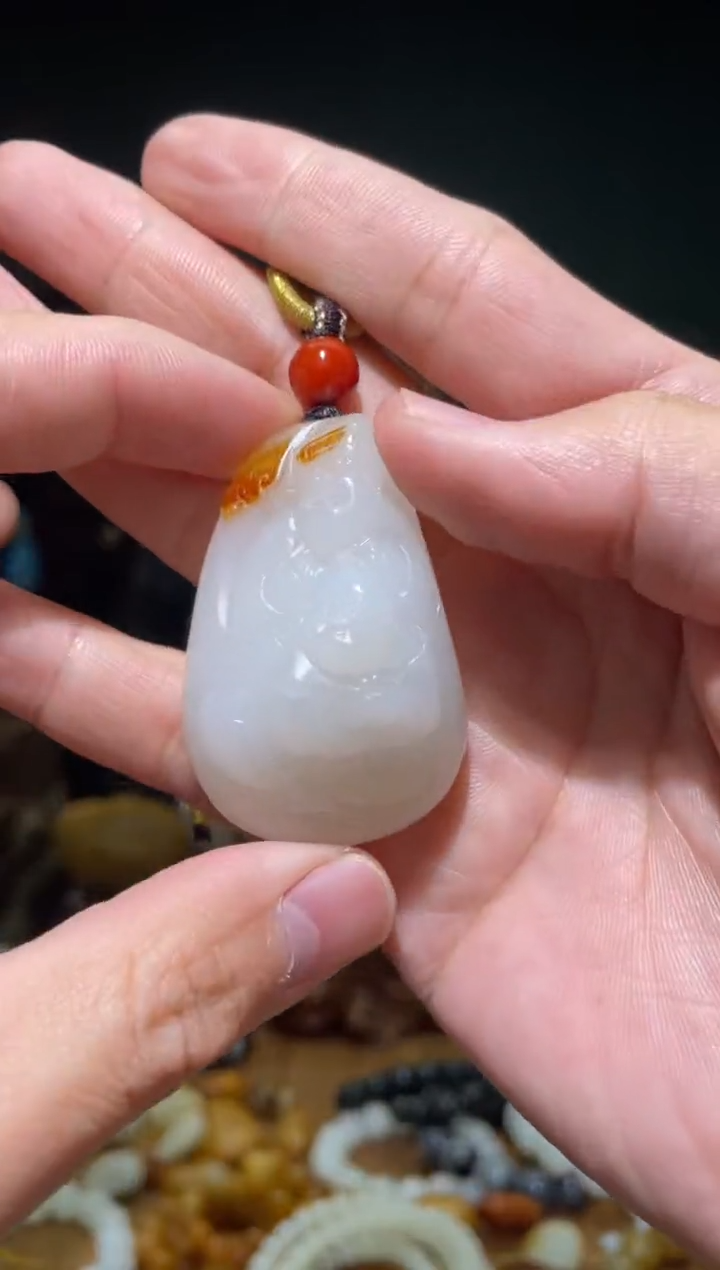 【闪购商品】和田玉吊坠(不含链)未镶嵌财富一生46g