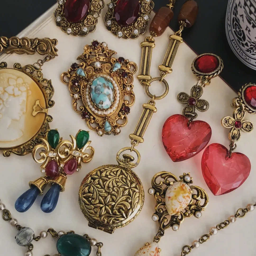 铜合金耳饰 维塔中古饰品68专拍