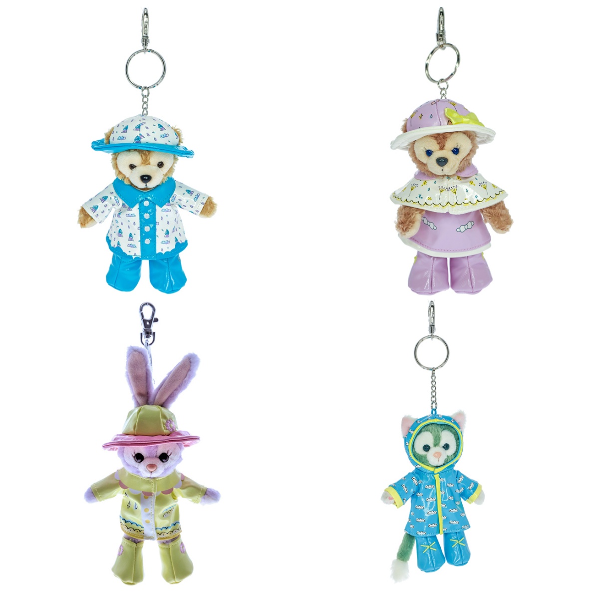 【GD】橙堡萌物社 23港迪雨衣系列公仔挂件钥匙扣