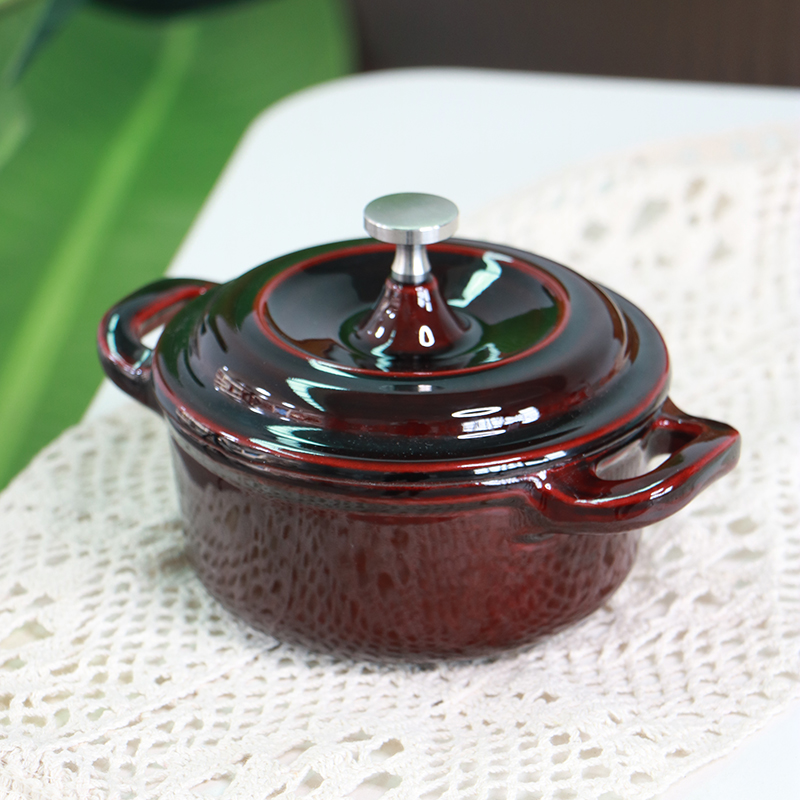 （经典小珐琅专属）公爵10cm迷你炖锅小炖盅珐琅锅铸铁锅