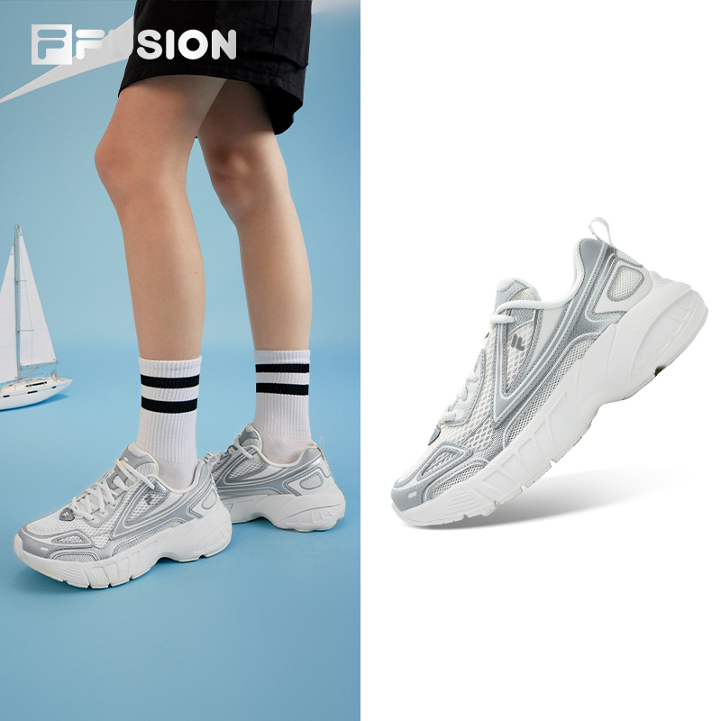 FILA/斐乐潮牌女款夏【CRED风帆鞋】透气复古运动老爹鞋T12W421601