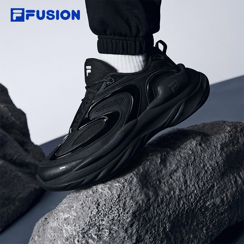 FILA/斐乐潮牌男【陨石鞋】新款厚底时尚休闲运动老爹鞋 T12M341103