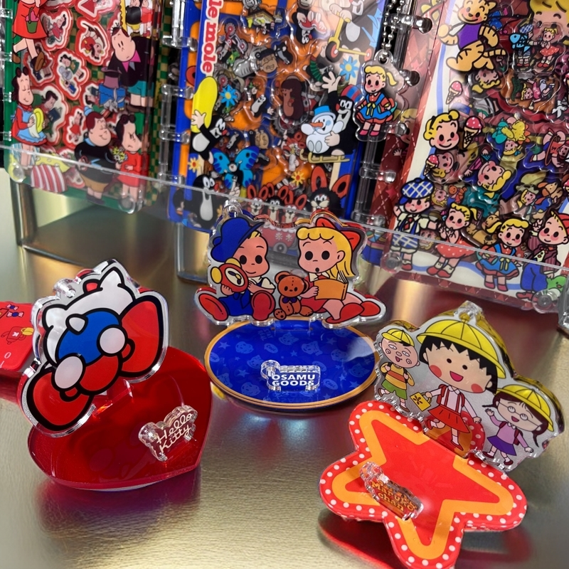 亚克力diy可爱风便携手机支架可随身携带