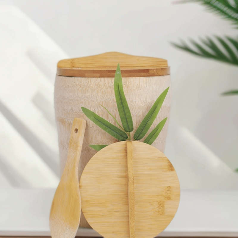 睿鑫竹艺-----竹根蒸饭桶