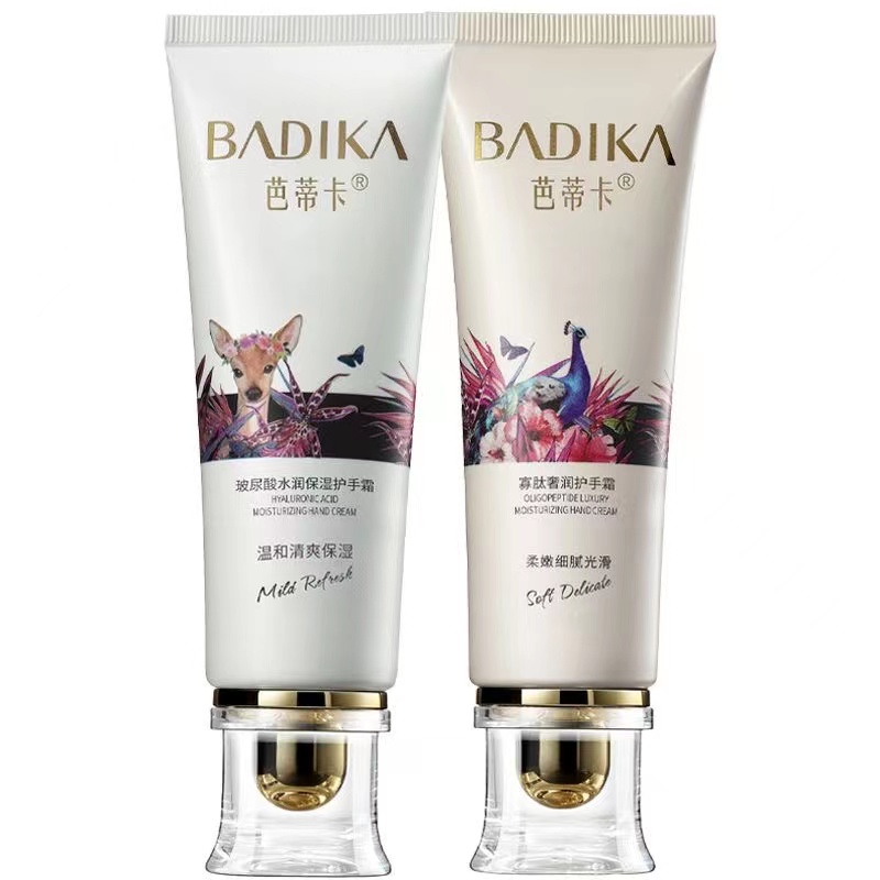 BADIKA/芭蒂卡一款会出水的手霜玻尿酸护手霜香氛清爽润护柔嫩