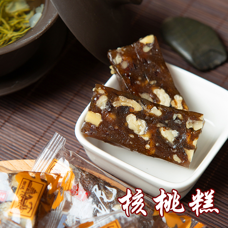 枣泥核桃糕独立袋装老号宫廷糕点铺正宗四川特产传统手工老式点心