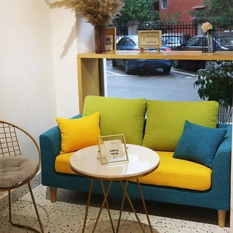 小扬哥推荐北欧布艺小户型沙发时尚可拆洗单双二三人公寓出服装店