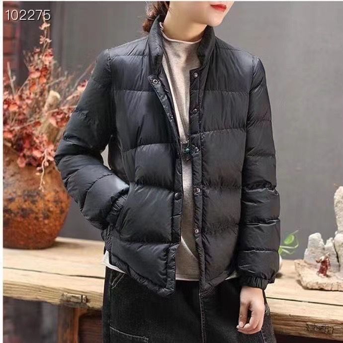 羽绒服波司澄2023秋冬新款宽松轻薄羽绒服短款文艺鸭绒立羽绒棉服