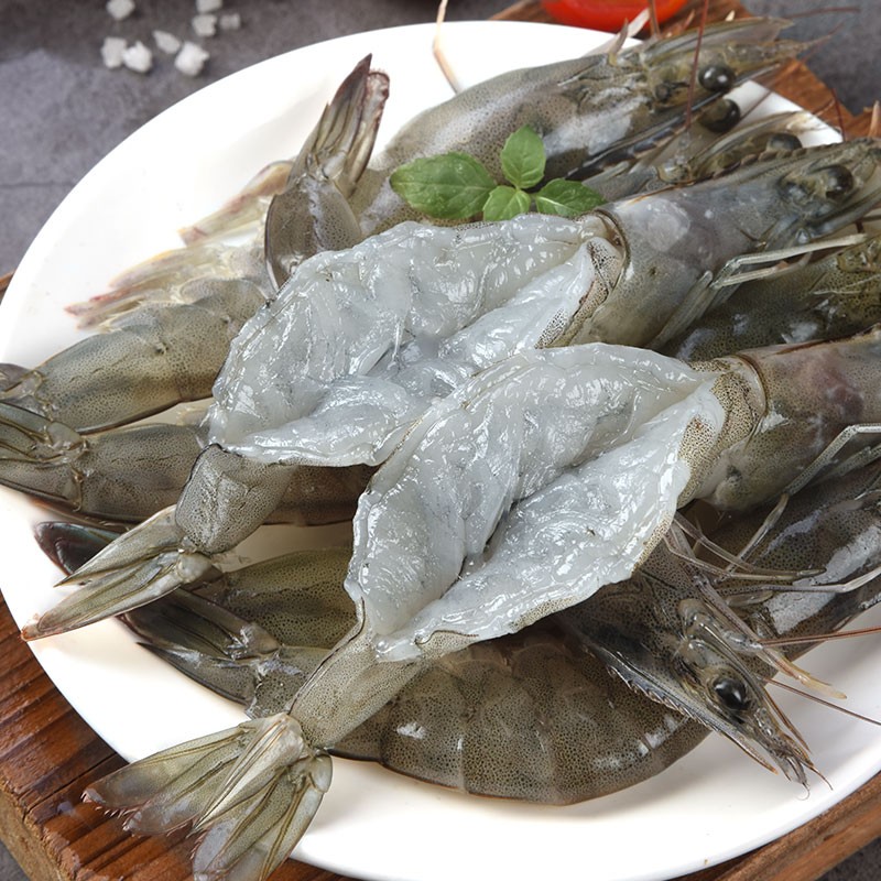 【礼品勿拍】新鲜速冻海水大虾 净重200g 连云港直发    勿购