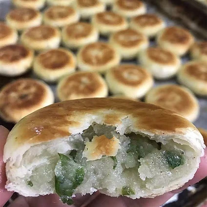 葱酥饼江西鄱阳特产葱酥饼糕点葱油饼月饼传统糕点中国名小吃