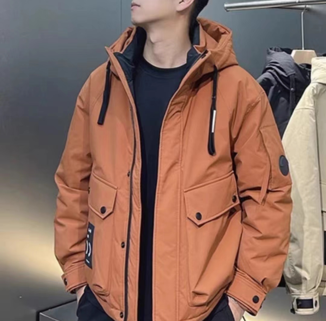 GT-D65#冬季新款羽绒服时尚连帽休闲百搭保暖