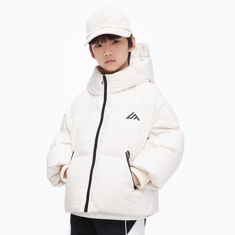 littlemoco童装冬季男女童防泼水拒油羽绒服外套#KBC4EIN020