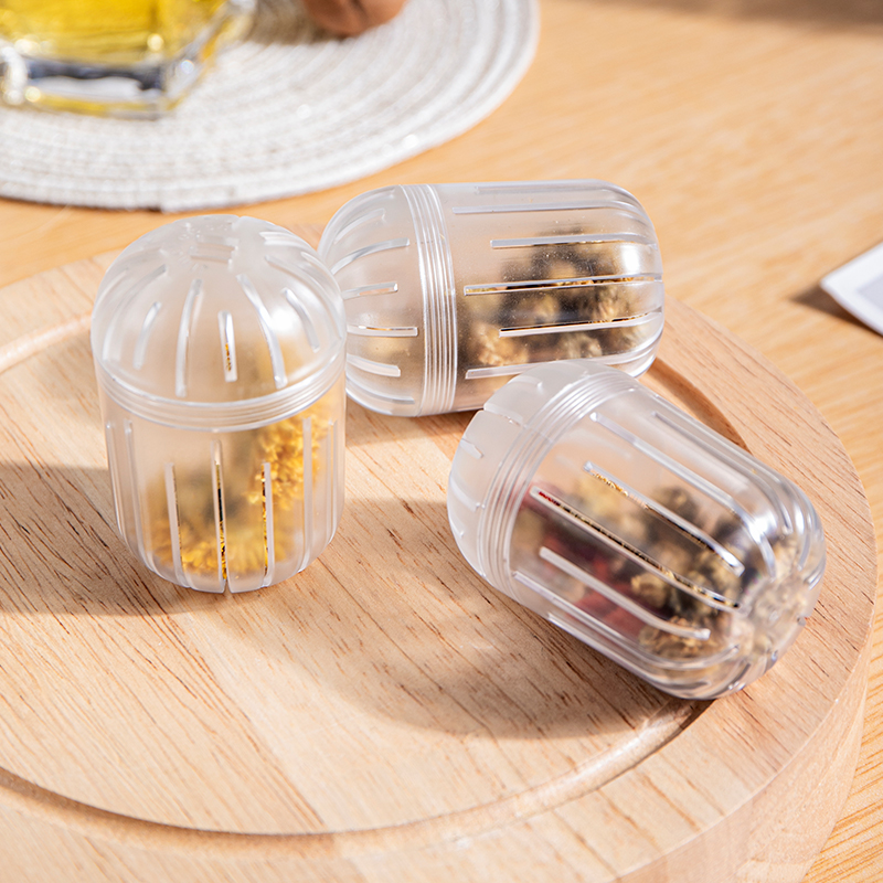 【精铸】多功能新款泡茶神器茶水分离家用便携花茶球塑料茶隔过滤器