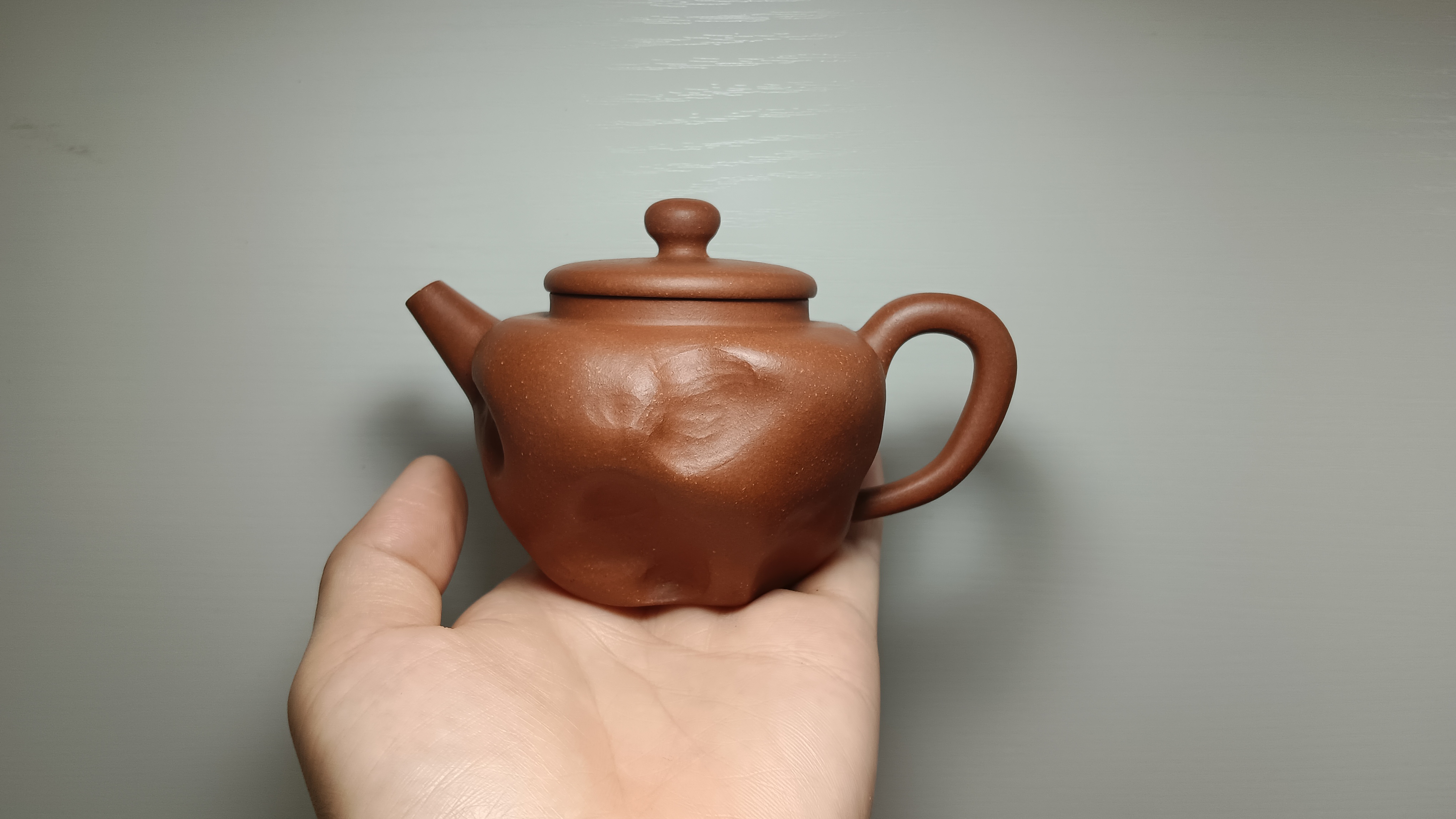 设计款宜兴原矿紫砂壶小思远壶全手工