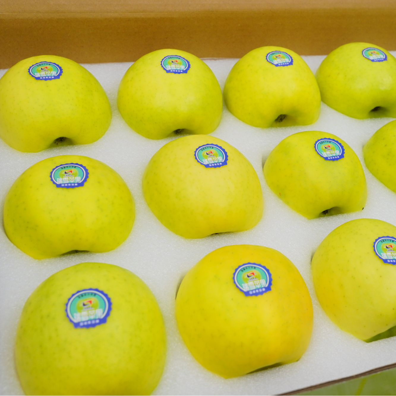 陕西正宗瑞雪12枚礼盒装脆爽苹果当季新鲜水果包邮