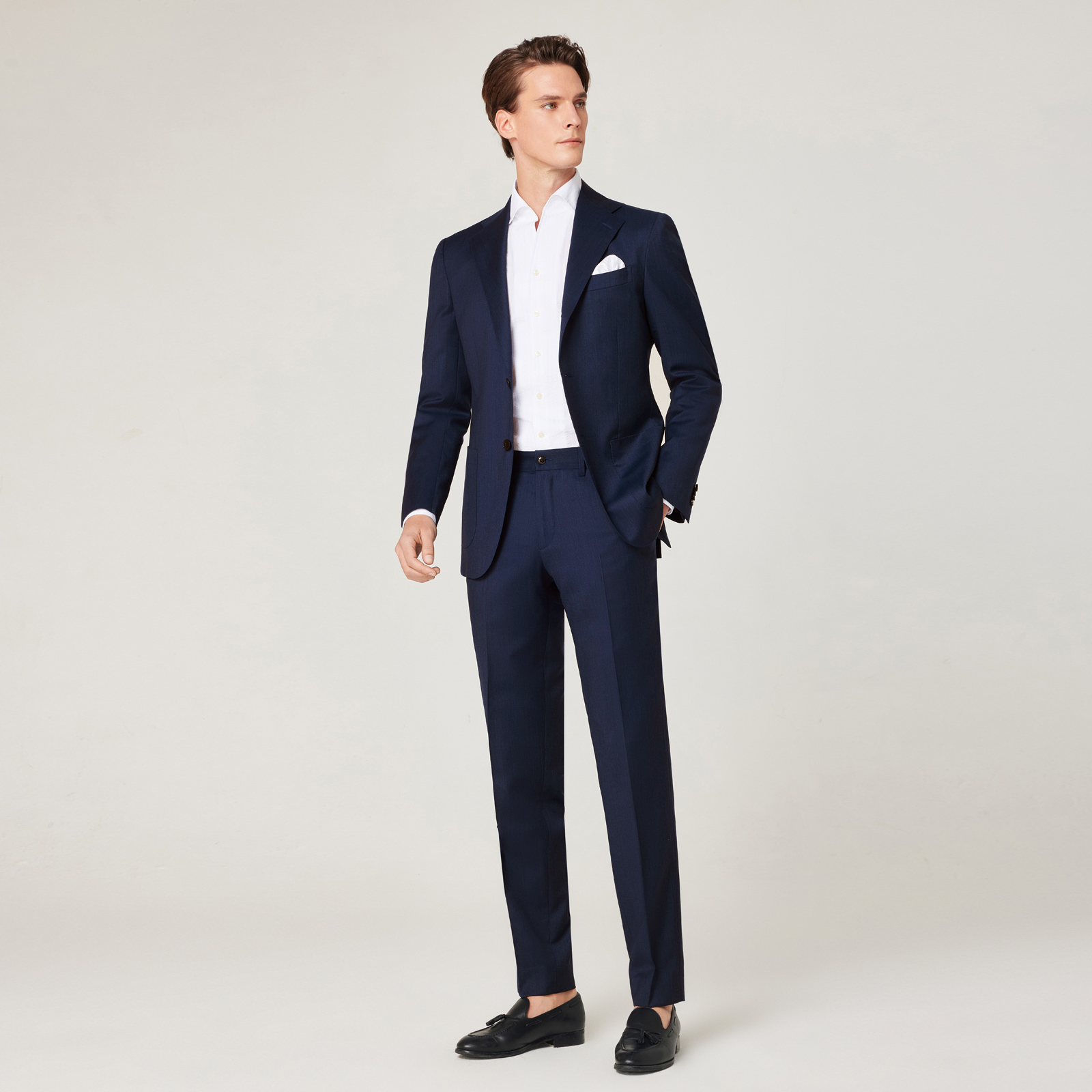 loro*piana/CERRUTI*1881意大利意式简奢新商务西服西装套装