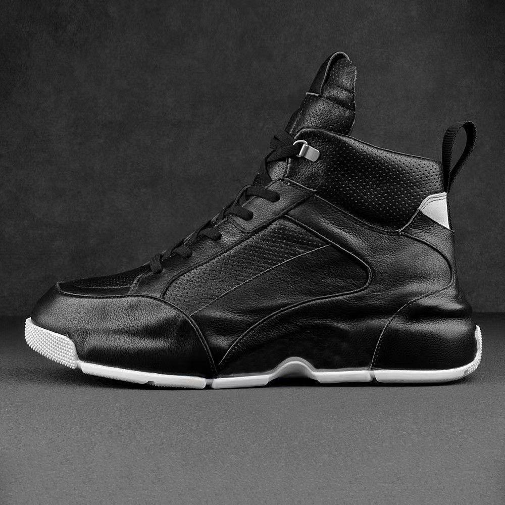 秋冬季2023新款加绒保暖包底鞋男士欧洲站潮牌男鞋百搭高帮棉鞋