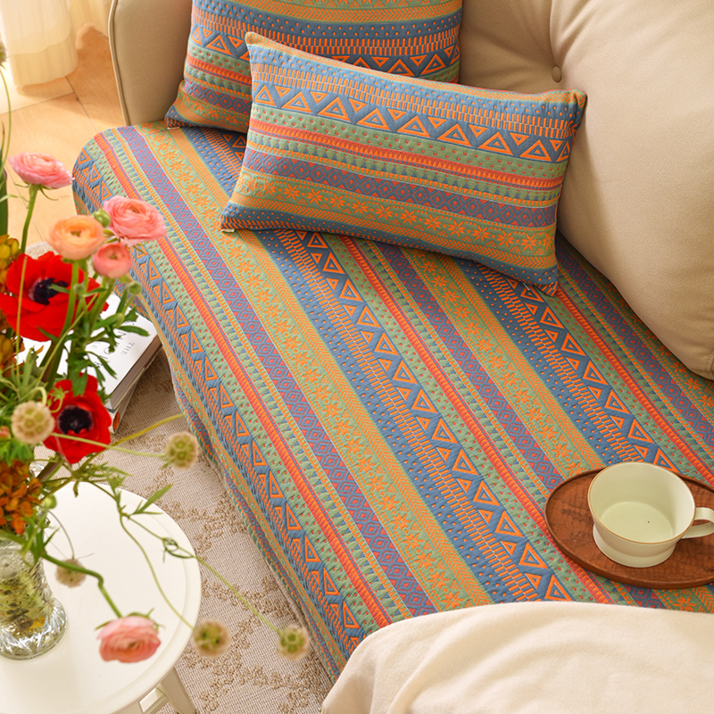 April Town/阳春小镇波西米亚假期系列沙发巾高端轻奢四季防滑