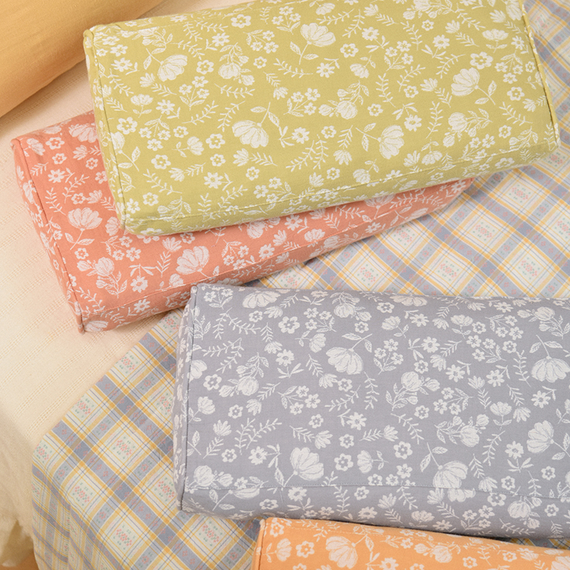 April Town/阳春小镇繁花云锦系列小长方枕复古透气舒适