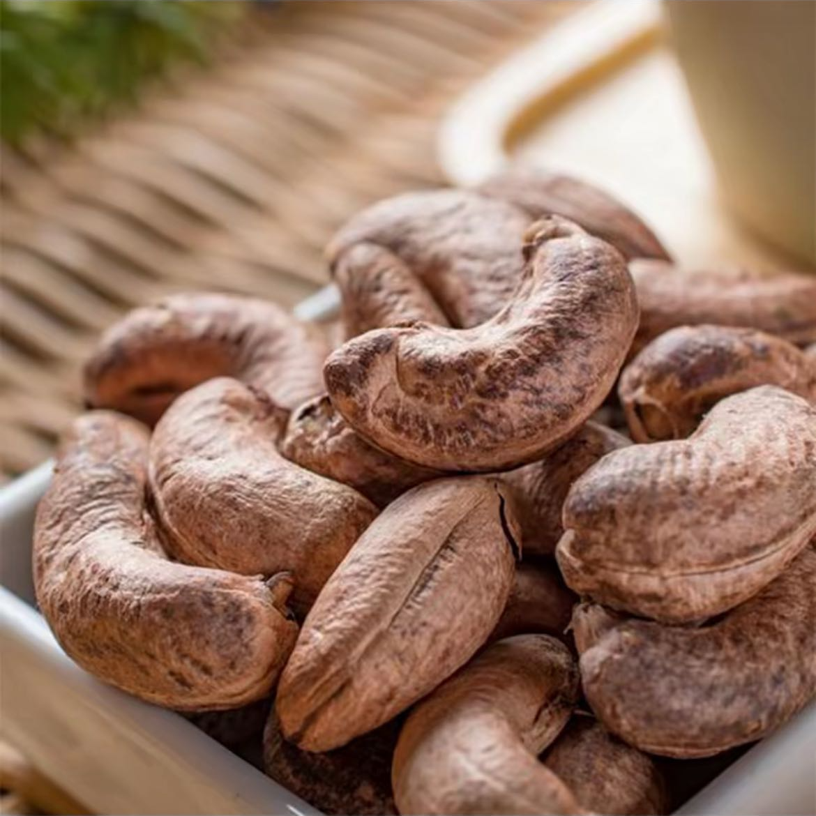 A160头茬紫皮大腰果新货炒熟原味