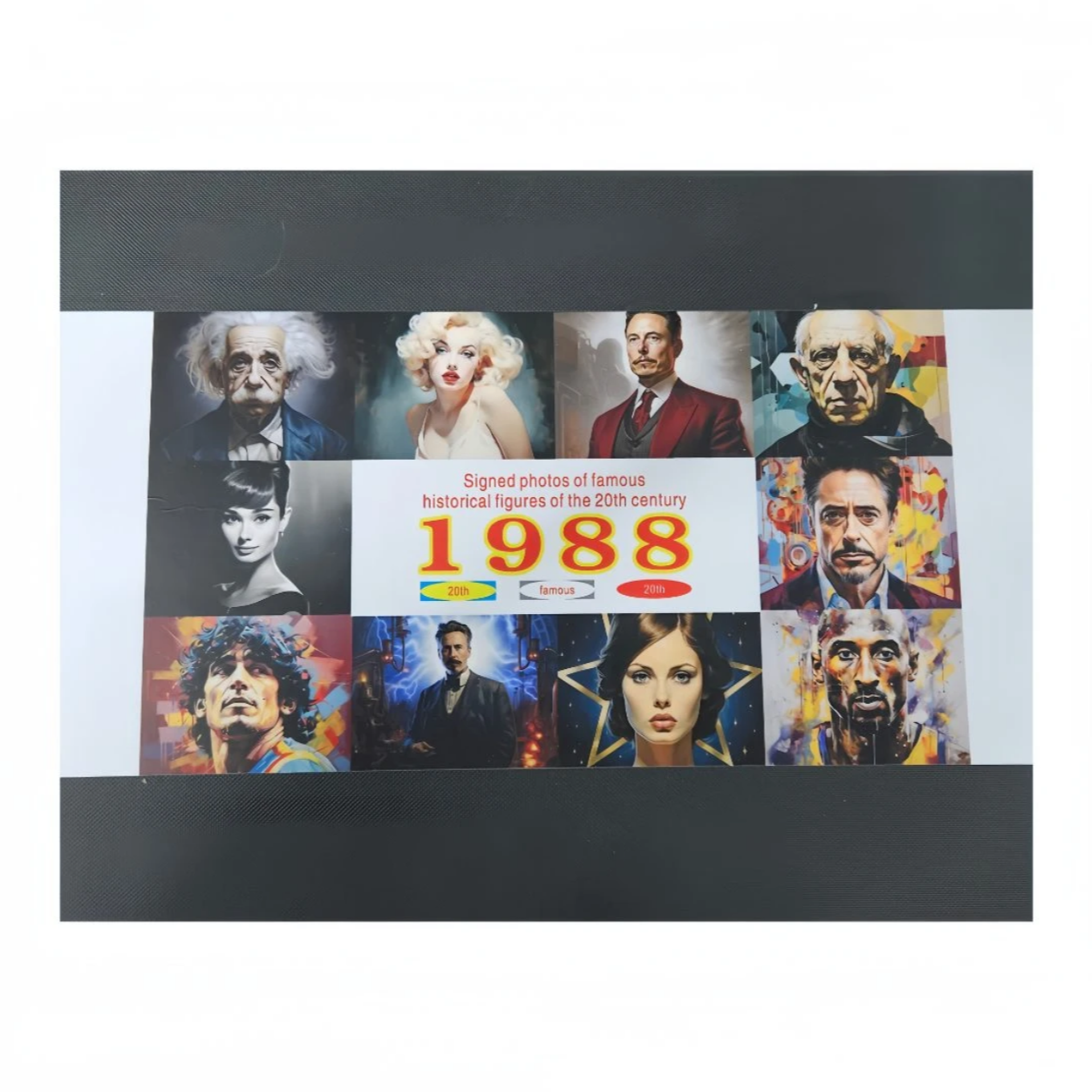 【霏霏拆卡】1988历史名人签字照片系列盲盒