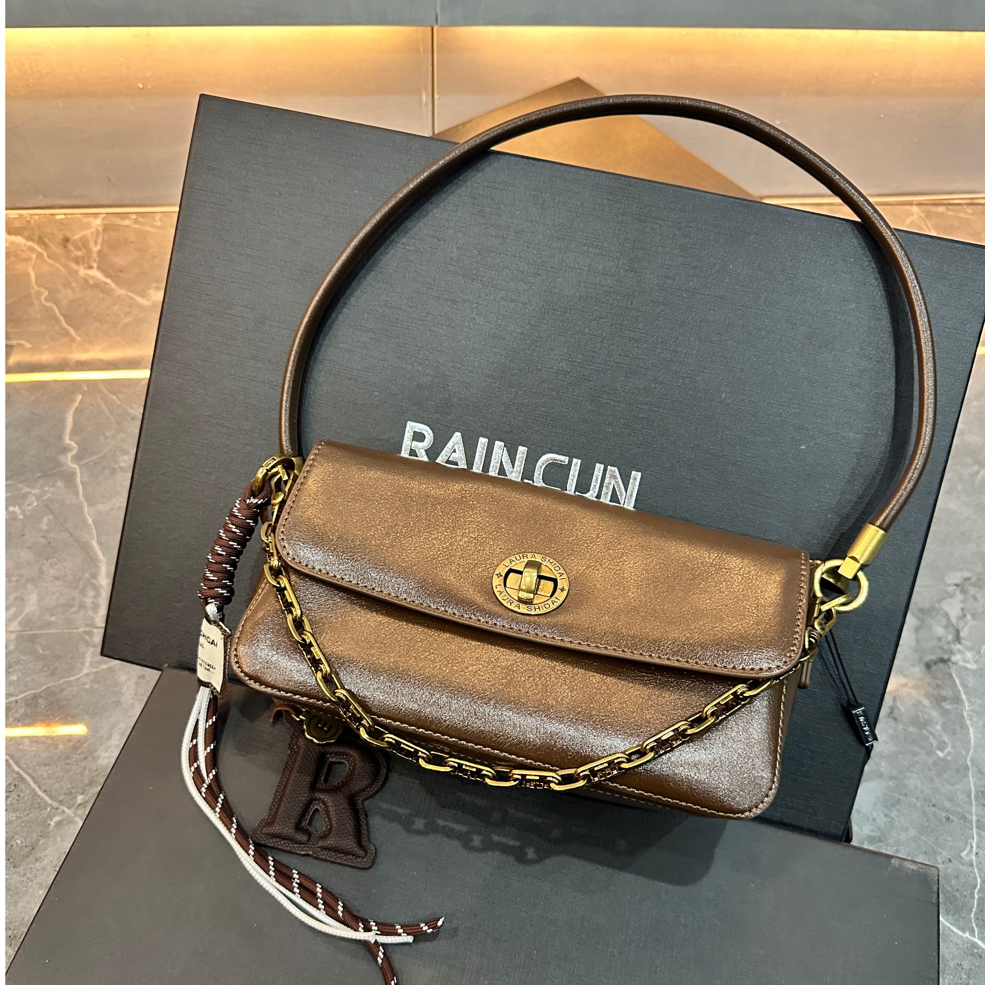 SD-5020-摩卡咖啡-轻奢小众时尚百搭女士包包