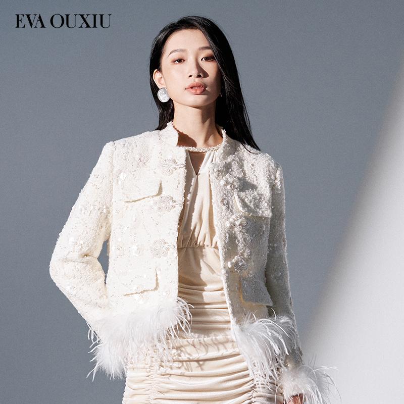 EVA OUXIU/伊华欧秀小香风外套35WLS3987