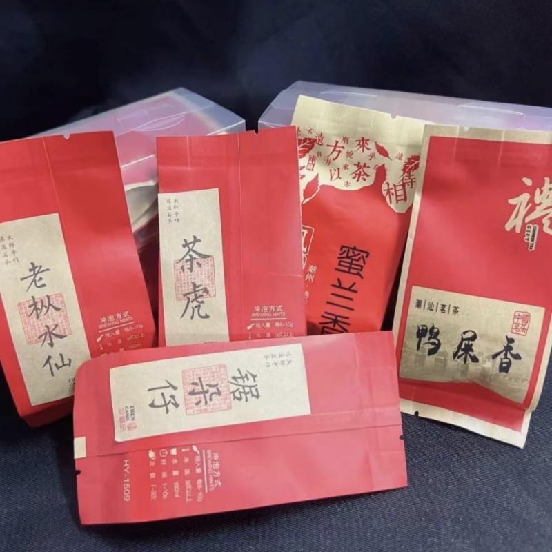 潮州工夫单枞茶高山鸭屎香清香茶叶炭焙浓香送礼35g袋装香味春季