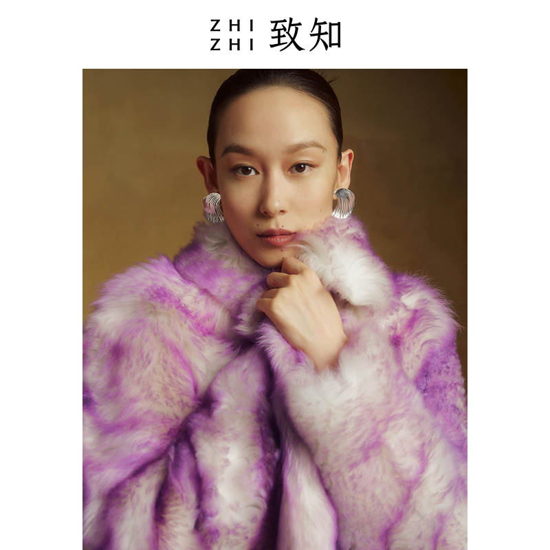 致知 西楼月 皮草外套新款托斯卡纳皮毛ZZ2CWWE0003