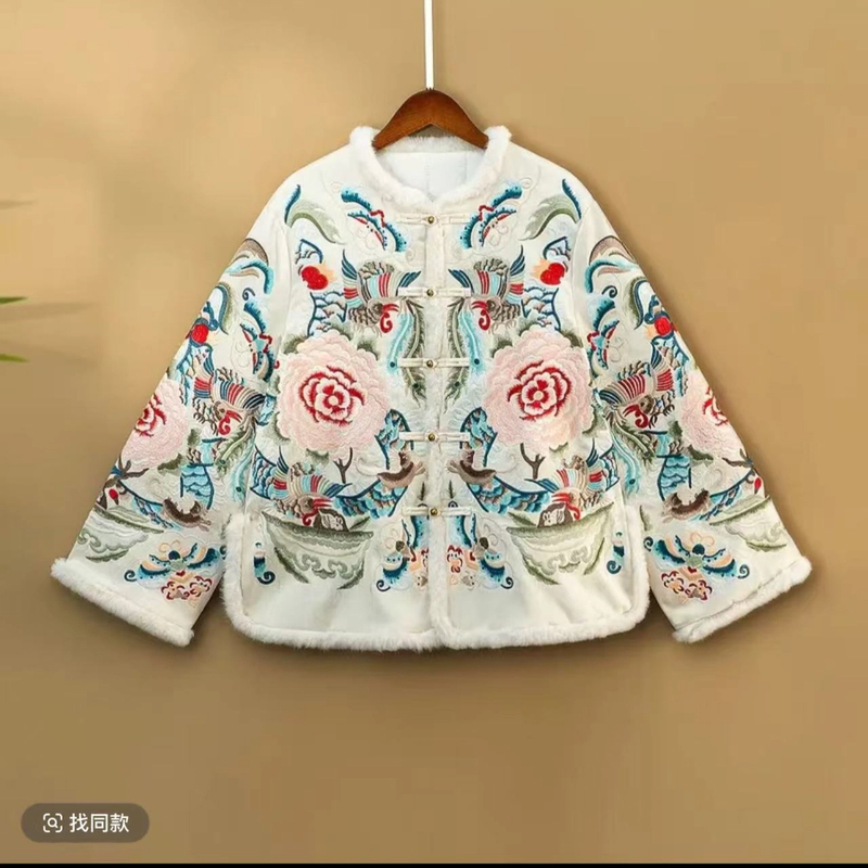 6053【泫月】重工刺绣款外套