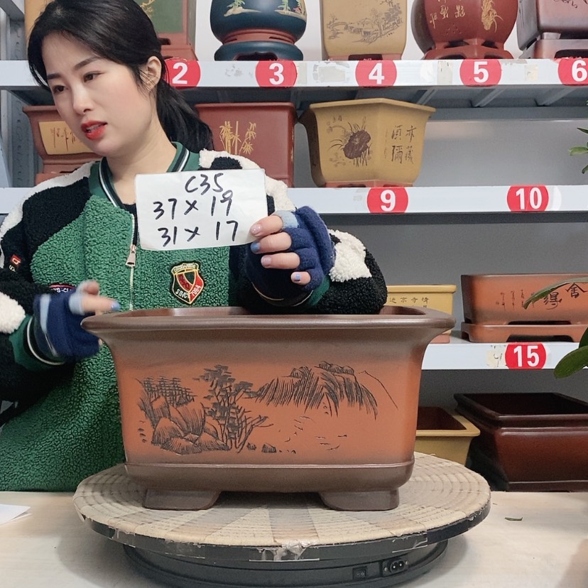 【闪购商品】紫砂花盆