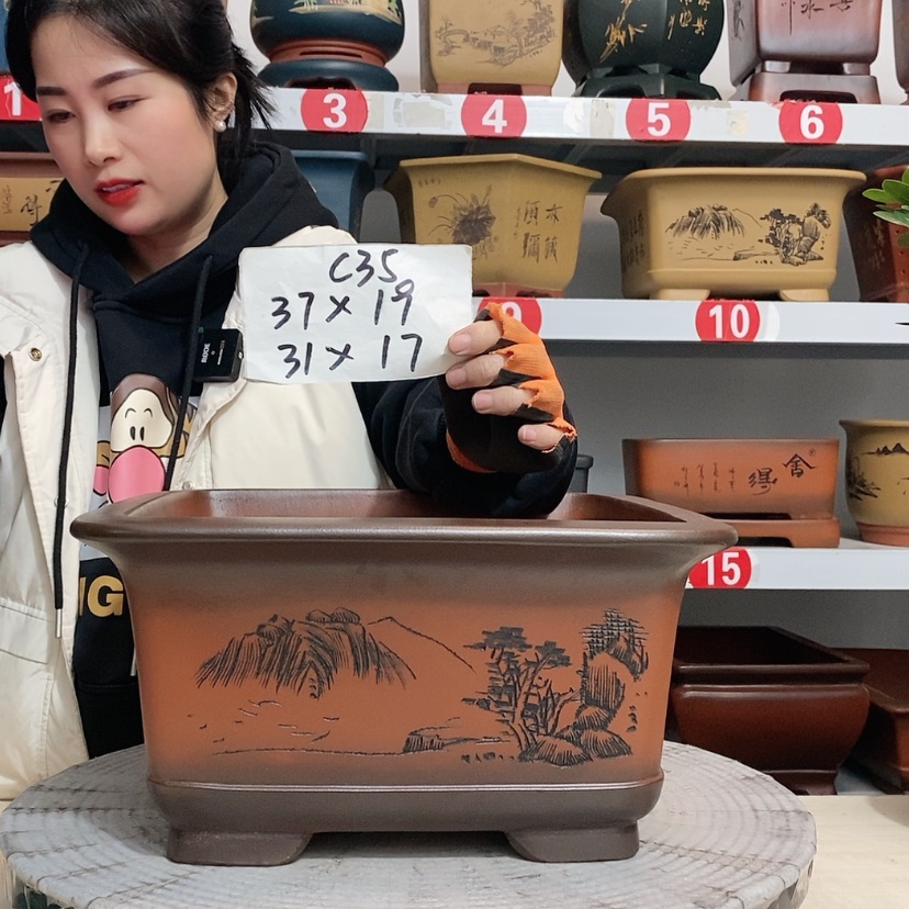 【闪购商品】紫砂花盆