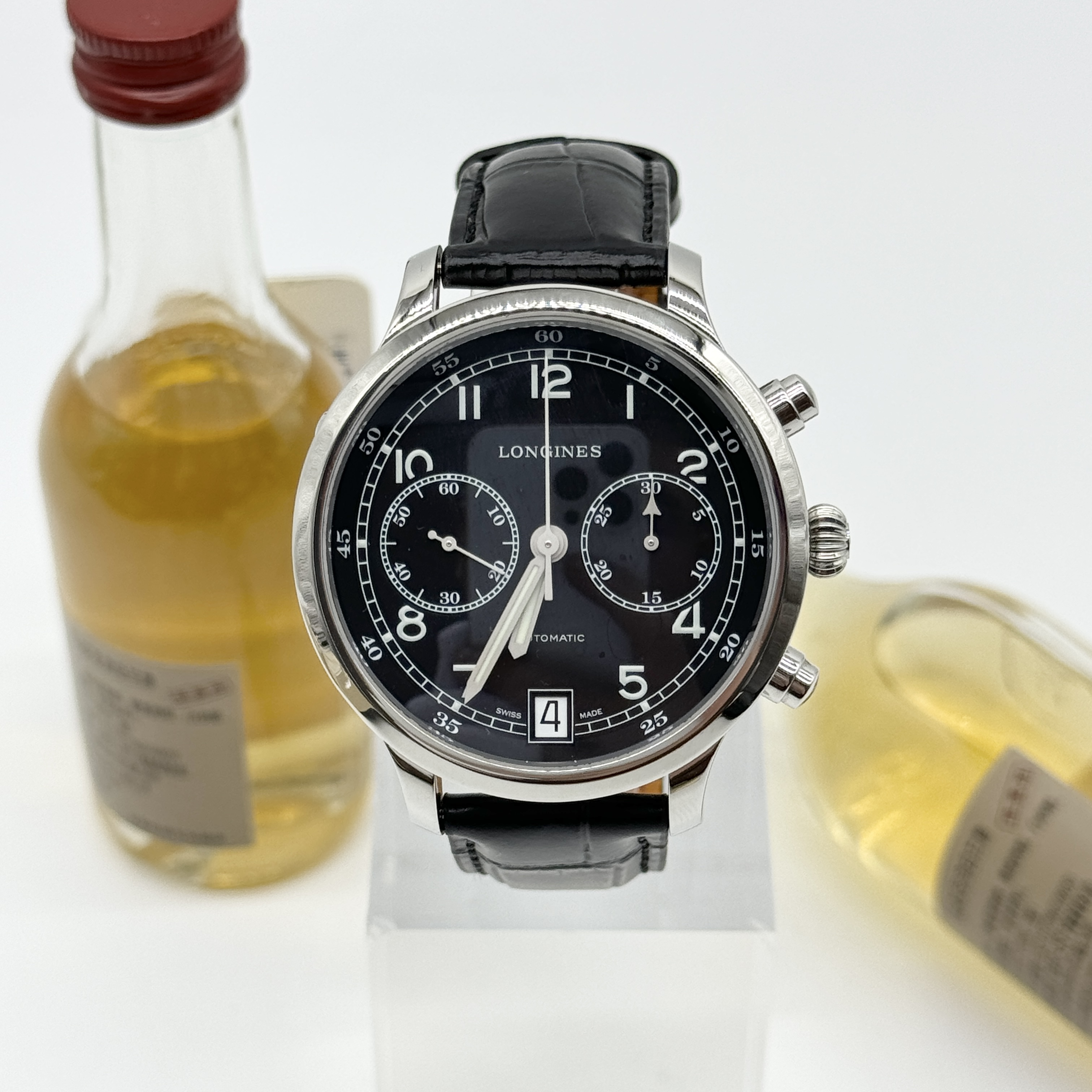 99新 Longines/浪琴 经典复刻 自动机械 精钢 42mm 18全 19600