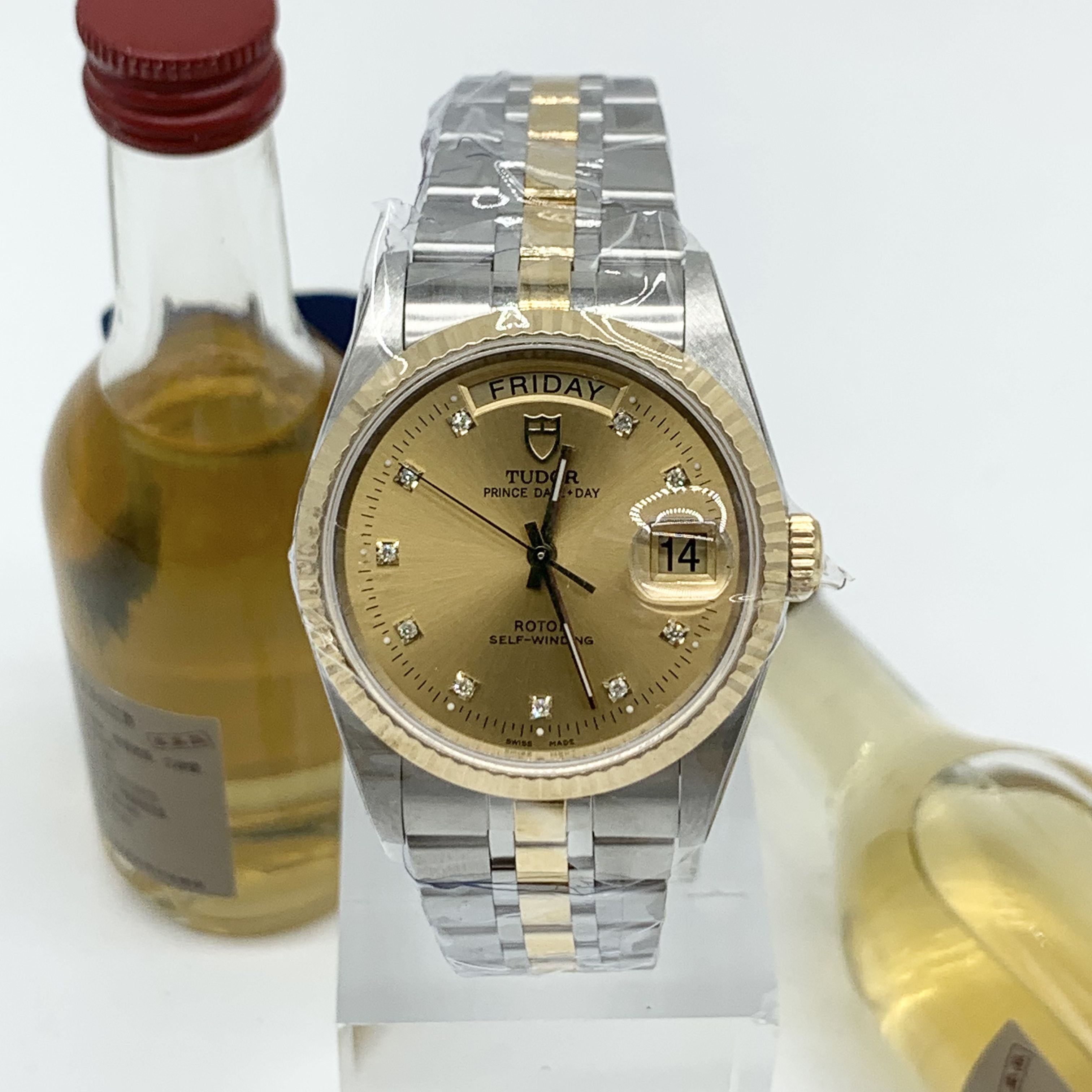 99新 TUDOR/帝舵 王子星期日历型  自动上链 钢表壳 36mm 单