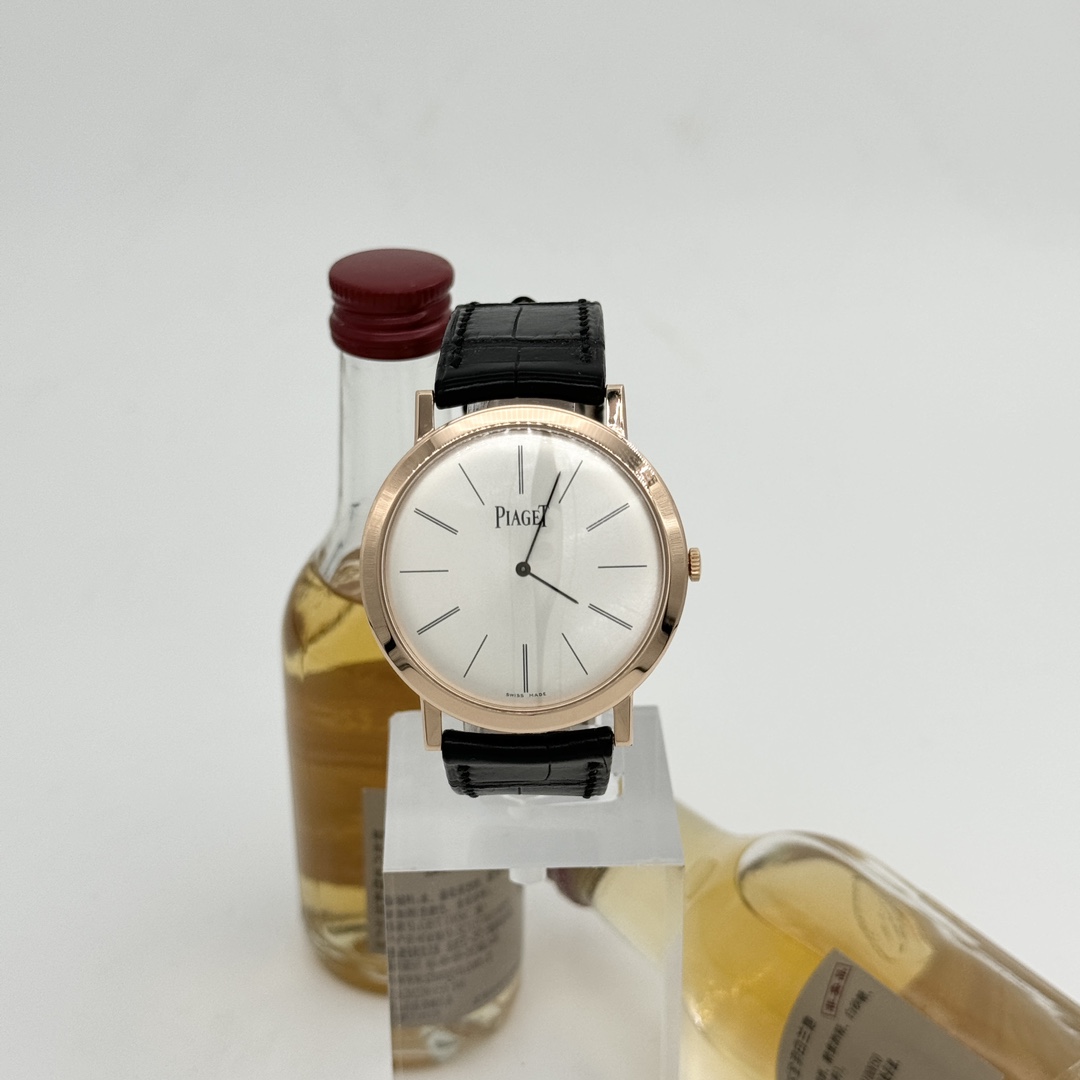 99新 Piaget/伯爵 ALTIPLANO 手动机械 18k黄金 38mm 单