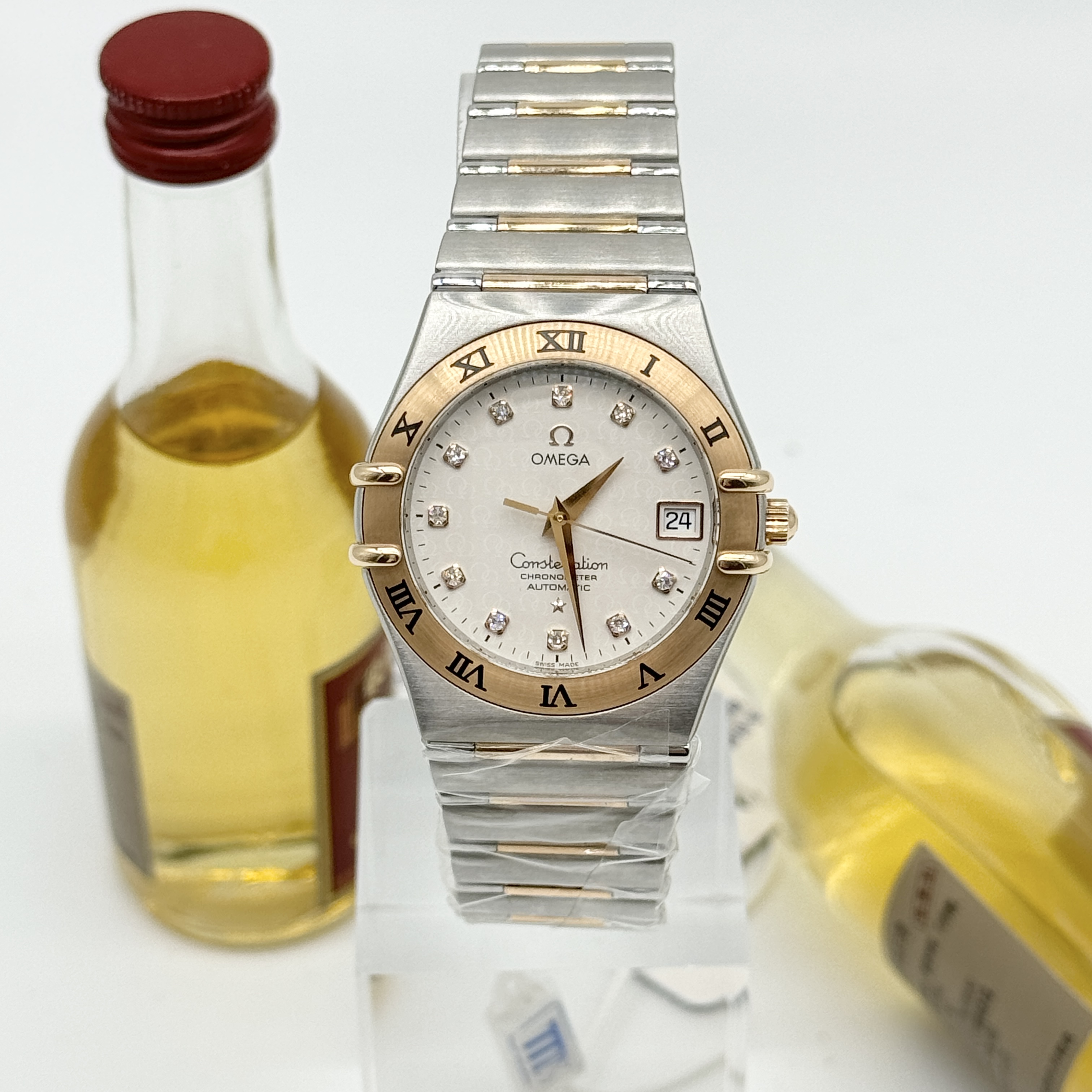 99新 Omega/欧米茄 星座 自动机械 精钢 35.5mm 单