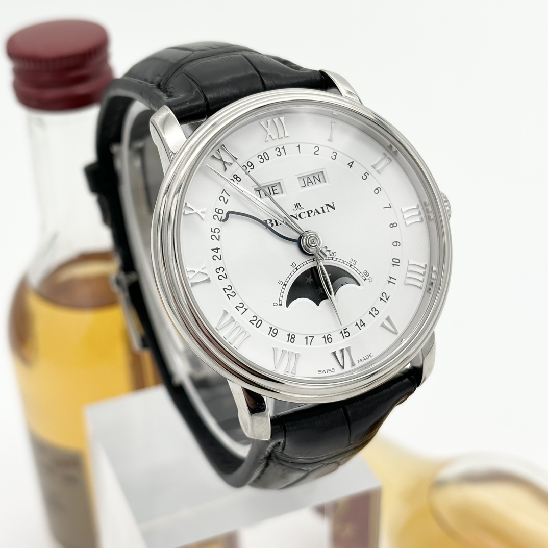 99新 宝珀 /Blancpain 经典Villeret 精钢 40mm 单表