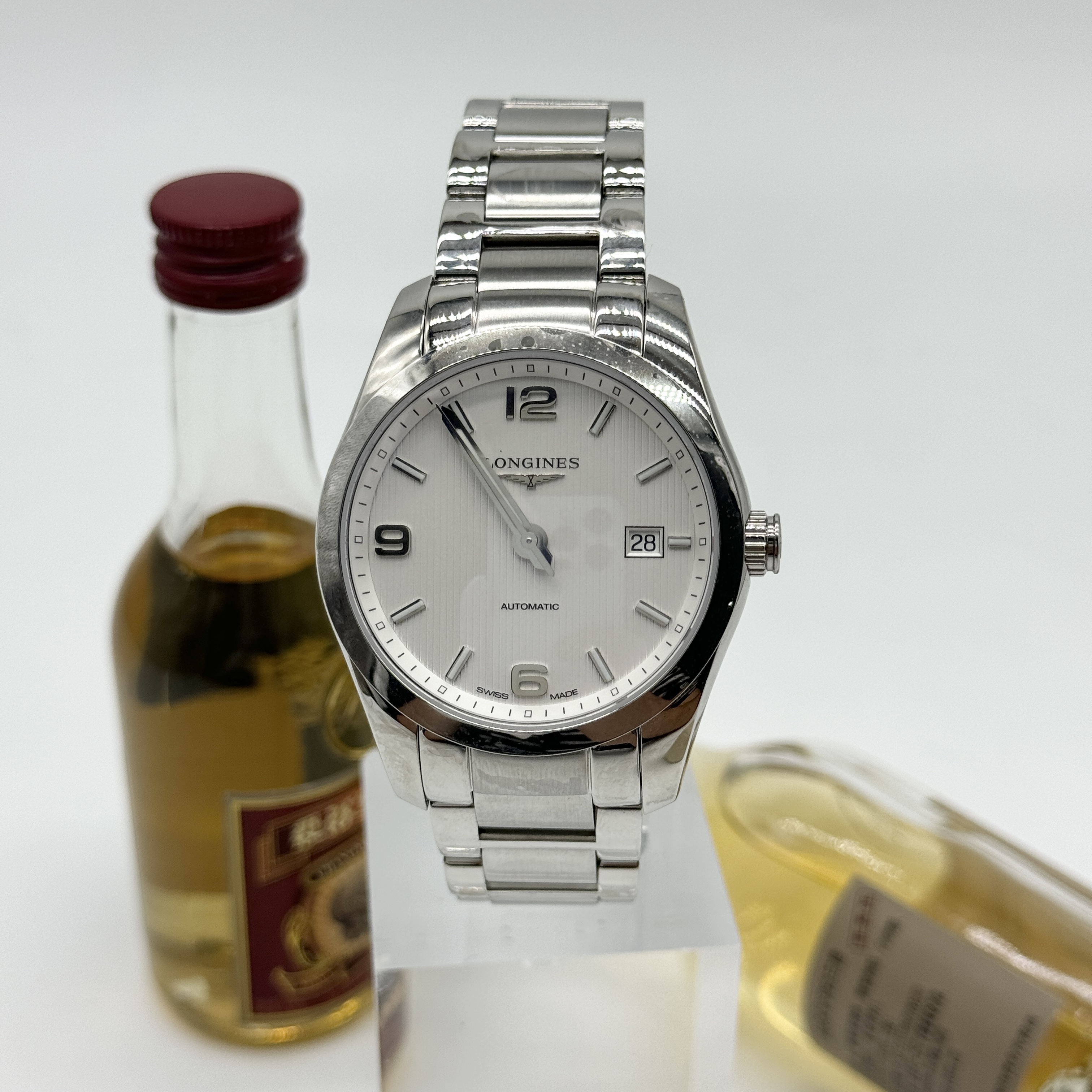 99新 Longines/浪琴 优雅系列 自动机械 精钢 40mm 19全