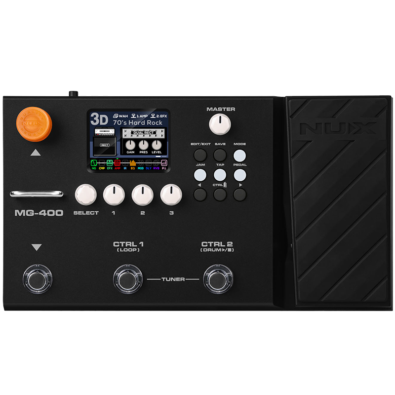 NUX MG400综合效果器录音