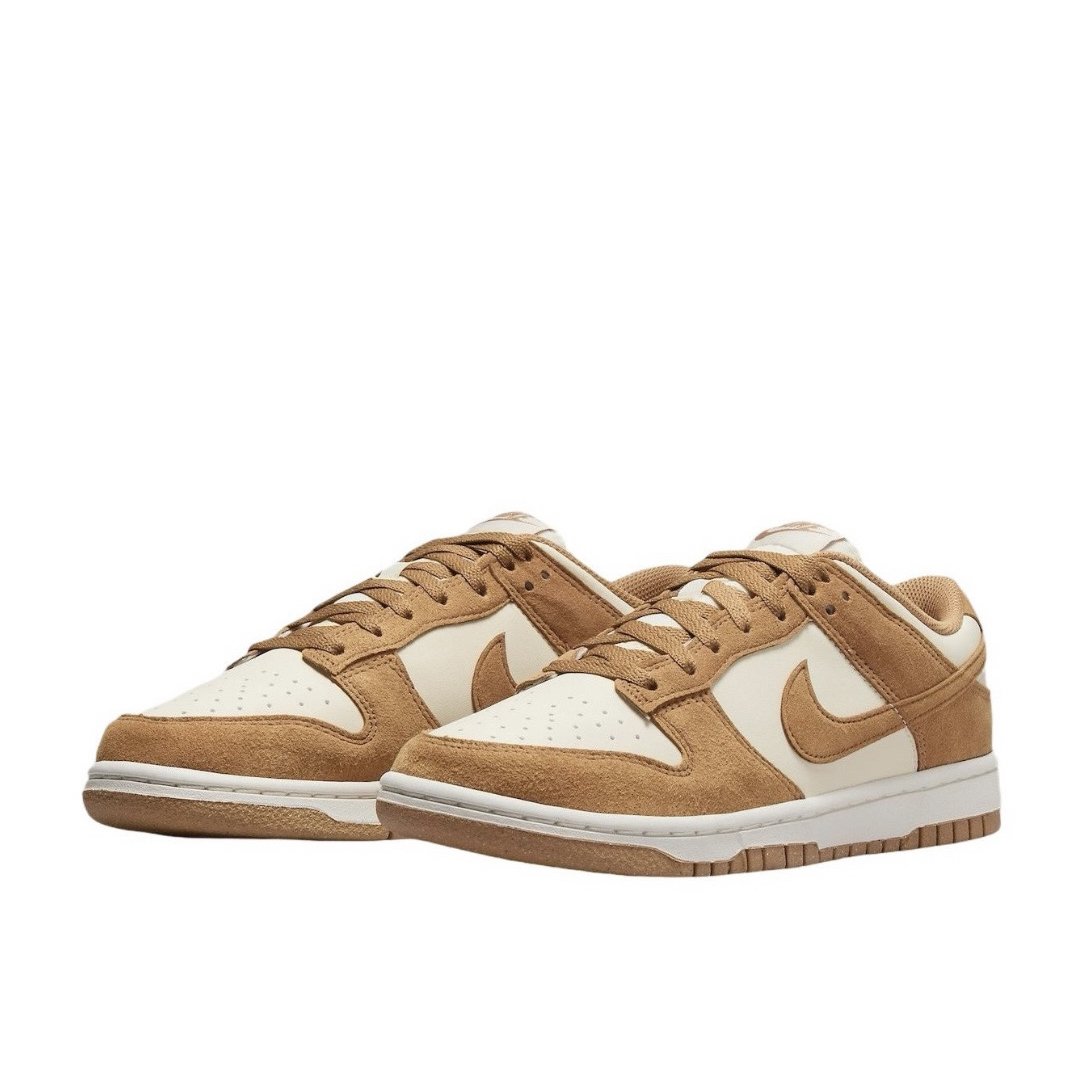 青NIKE女鞋DUNK LOW白棕运动休闲鞋HJ7673-100