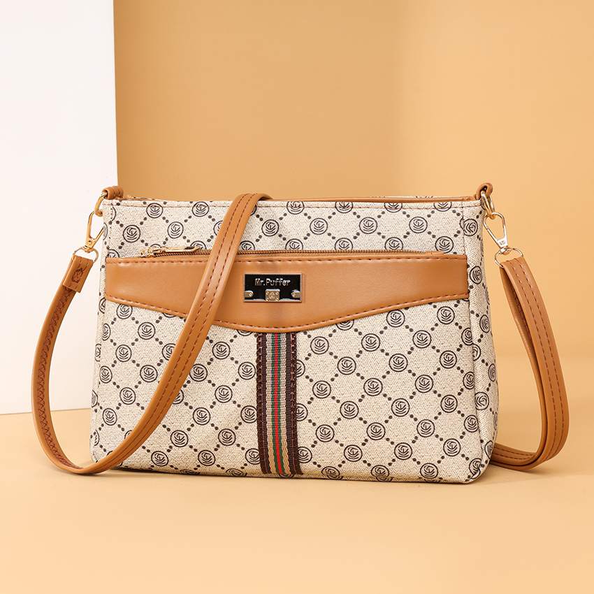 包包女2024新款女士斜挎包时尚百搭小方包中年妈妈大容量包包