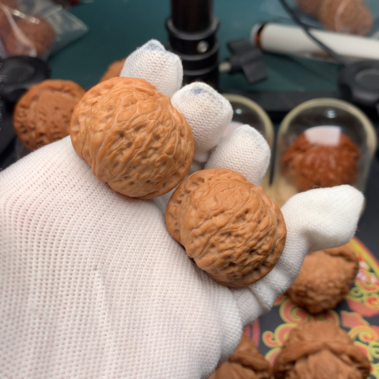 【闪购商品】文玩核桃吊坠来***面36.5乾隆磨