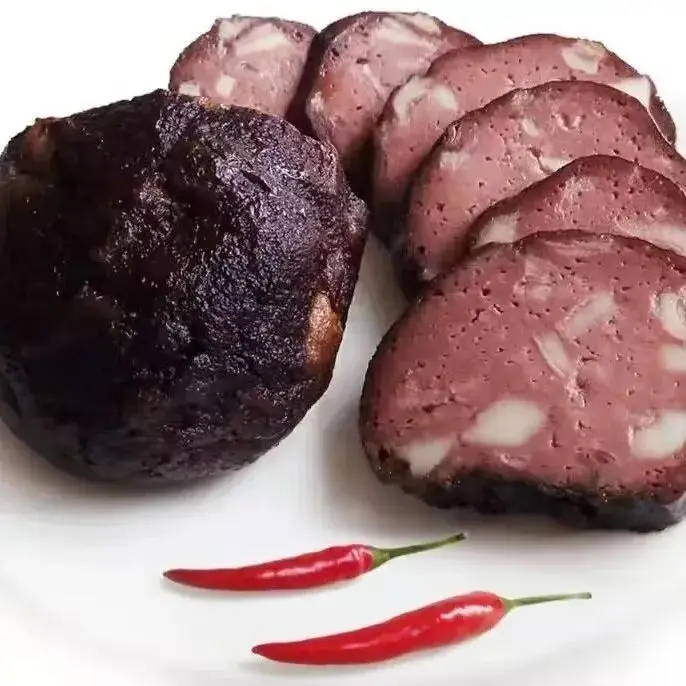 特色美食猪血丸子血豆腐
